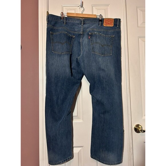 Levis 559 Jeans Mens 46x30 Relaxed Straight Blue - Picture 2 of 4
